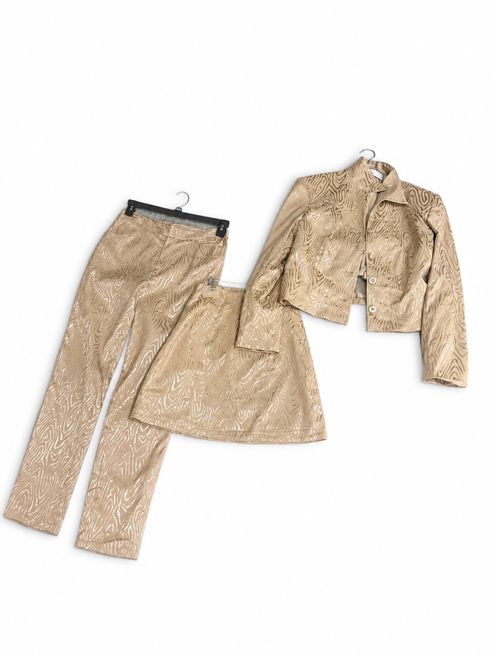 Albert Makali Zebra Print 3 Pc Vintage Set - Size 10